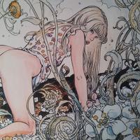 Opera grafica di Milo Manara. Litografia firmata.