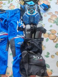 abbigliamento motocross bambino 