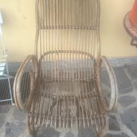 Poltrona in vimini