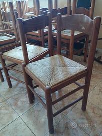 sedie di legno 