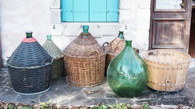 vasca in vetroresina- damigiane-