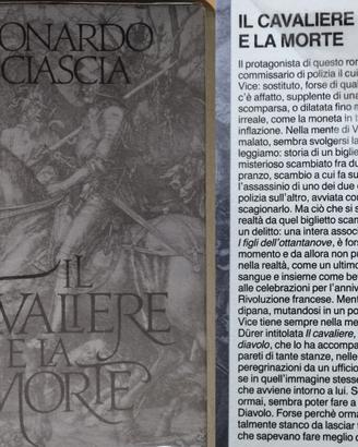 "Il Cavaliere e la Morte" di Leonardo Sciascia