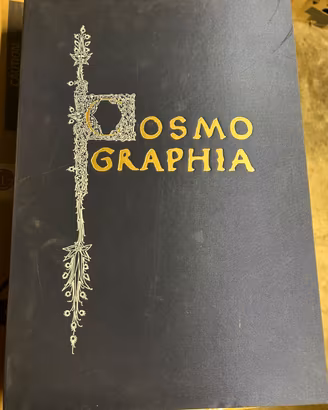 Cosmografia di ClaudioTolomeo ed.pregiata numerata
