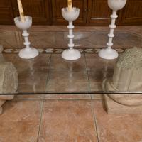 Decorazione Sole & Luna + Tavolino in vetro