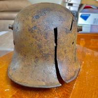 Ww1 militaria austria elmo elmetto stahlhelm scavo