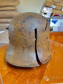 Ww1 militaria austria elmo elmetto stahlhelm scavo