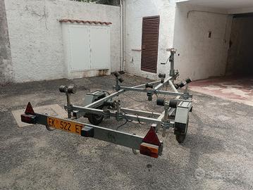 carrello porta gommone 