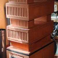 Stufa terracotta Becchi