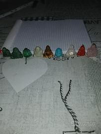 mini budda in pietra