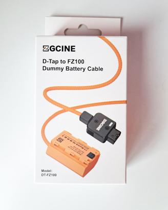 Cavo batteria fittizio, 60cm, ZGCINE D-Tap a FZ100