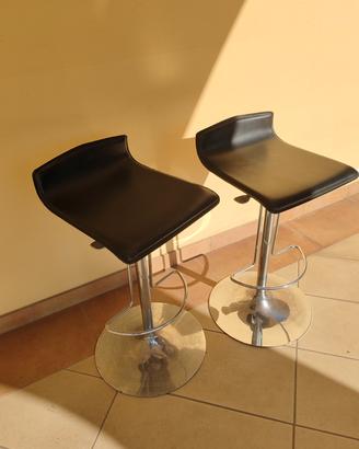 Sgabelli cucina in cuoio rigenerato 