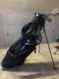 Golf Kit 7 mazze grafite adulto+ 1 carrello