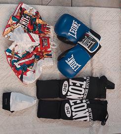 Completo kikboxing tg 6 anni