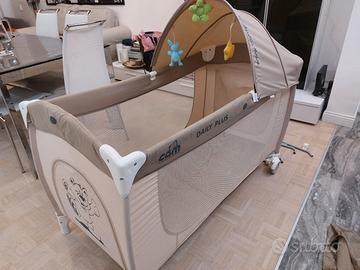 Lettino da campeggio Cam unisex con il  materasso