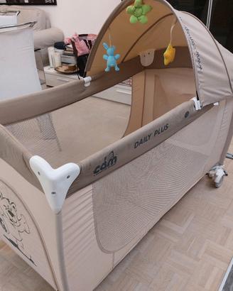 Lettino da campeggio Cam unisex con il  materasso