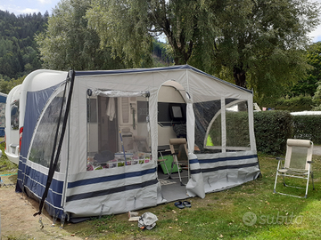 Tendalino veranda per caravan roulotte