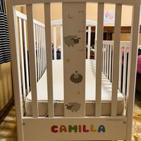 LETTINO FOPPAPEDRETTI PEKOS + MATERASSO