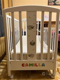 LETTINO FOPPAPEDRETTI PEKOS + MATERASSO