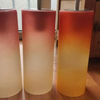 Lampadario tre luci e luce singola