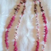 Parure collana,bracciale,orecchini in vere pietre