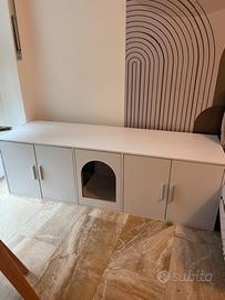 Armadietto copertura per lettiera per soggiorno