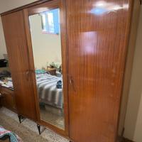 Armadio guardaroba vintage anni 40'