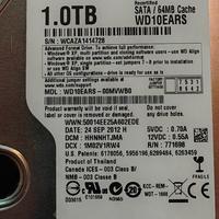 HDD  1Tb  sata 3,5 WD