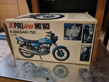 Politoys kawasaky 750 MS 103 scala 1:15
