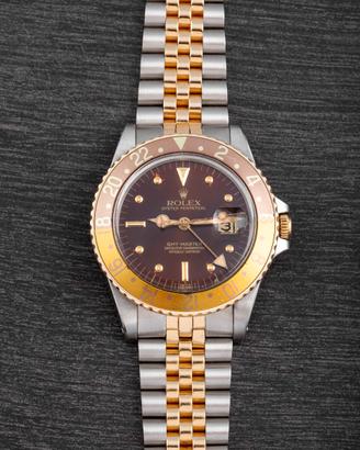 Rolex GMT Brown Nipple Dial Ref.16753 - Full Set