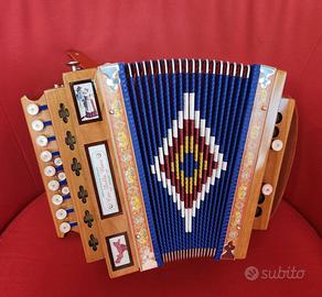 Organetto 2 bassi Della Noce CALABRISELLO fin Sol