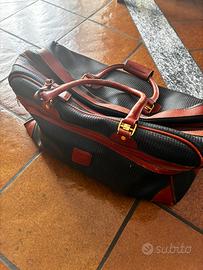 Borsone Vintage in pelle Serapian Milano -