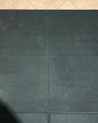 Tappeti gommati palestra 1x1 m