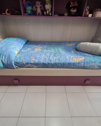 LETTO SINGOLO CON LETTO ESTRAIBILE