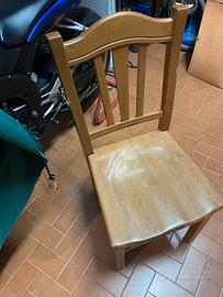 Sedie in legno