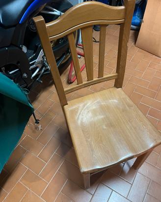 Sedie in legno
