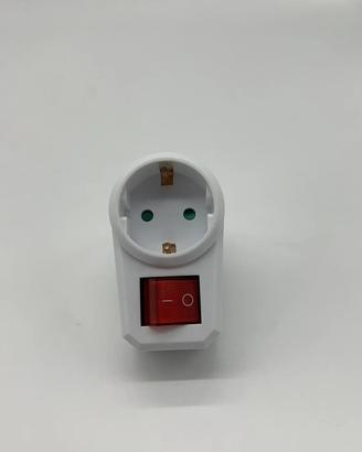 Presa Elettrica con Interruttore Schuko