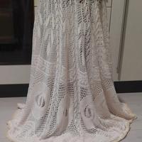 Tovaglia rotonda all' uncinetto 