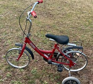 Bicicletta Bici Mtb bambini compresa di rotelle