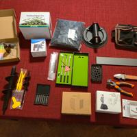 Scatola box multi articoli 18 pezzi attrezzi set