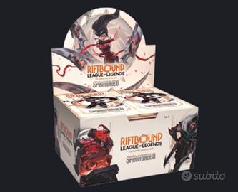 Riftbound box spiritforged inglese