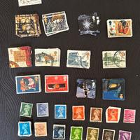 Lotto francobolli inghilterra