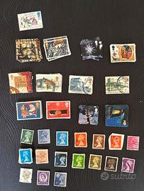 Lotto francobolli inghilterra