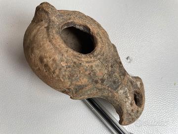 Lampada lucerna ad olio romana