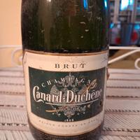 Bottiglia Champagne Canard Duchen anni '80