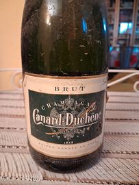 Bottiglia Champagne Canard Duchen anni '80