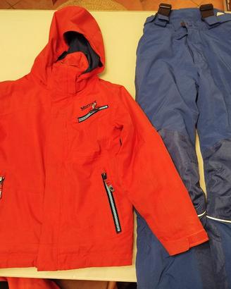 Abbigliamento neve per bimbo altezza 125-140 cm