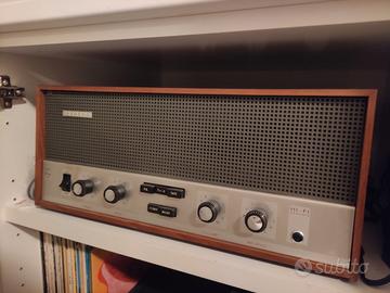 Amplificatore a valvole con coppia di casse Philip