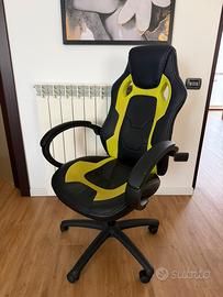 Sedia pc in ecopelle
