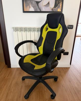 Sedia pc in ecopelle