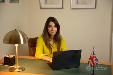 Insegnante madrelingua inglese online